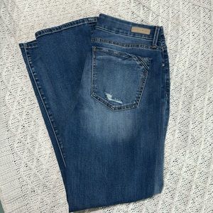 Women’s bootcut 31x30 buckle black jeans